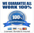 We Guarantee All Work 100%